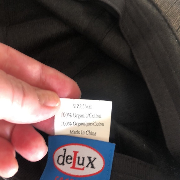 Cute grey cotton cap - Picture 4 of 5